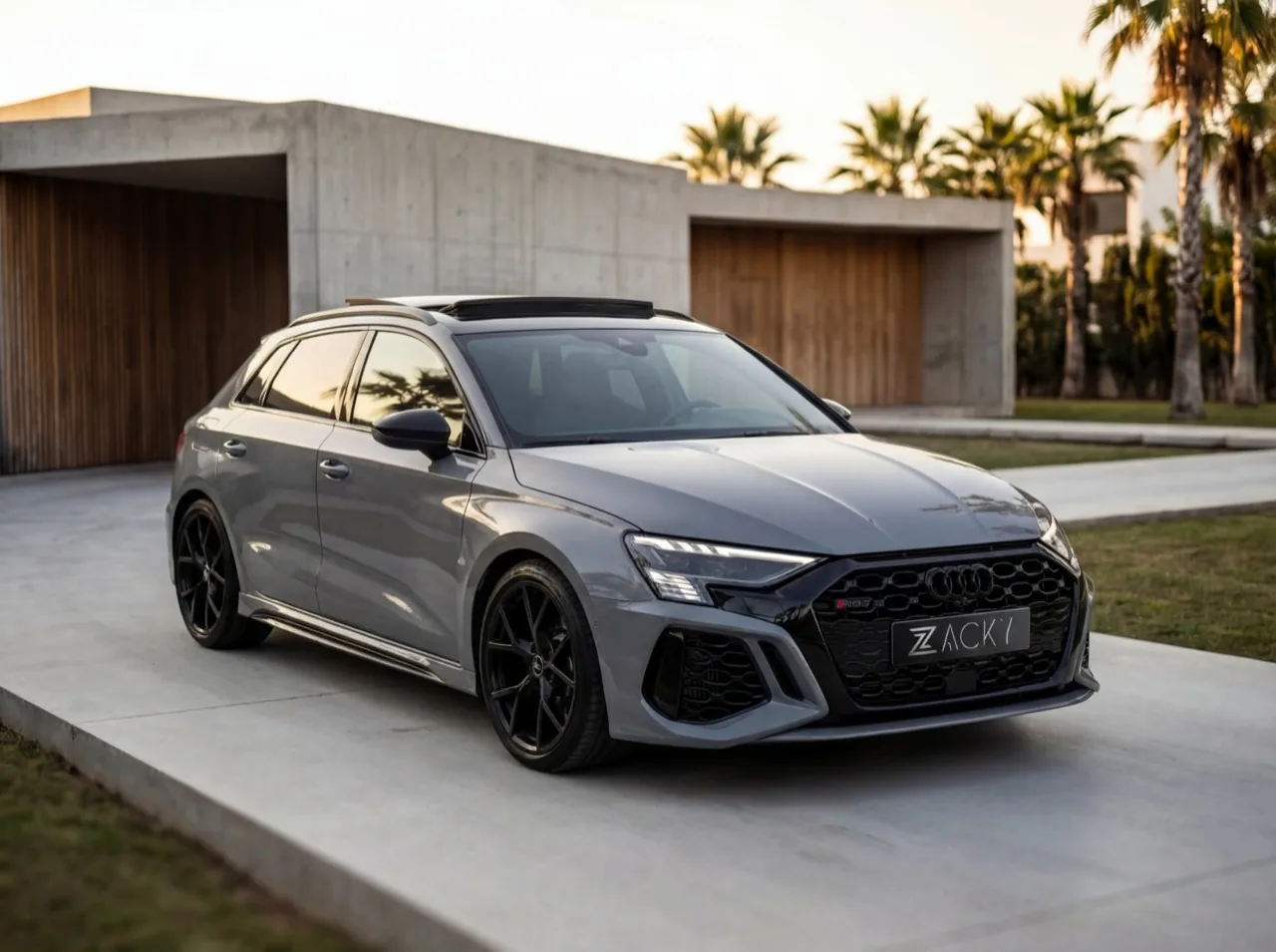 Audi RS3 Sportback huren bij ZACKY