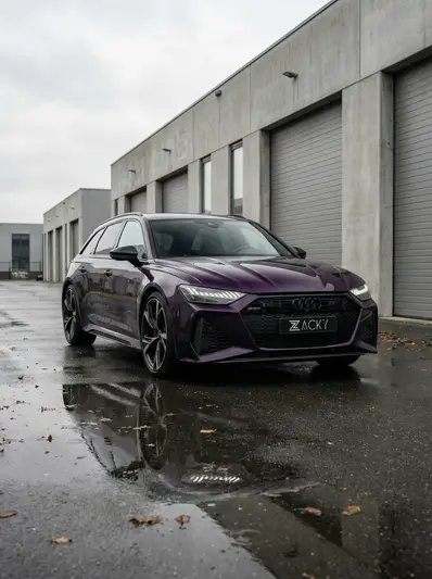 Audi RS6 Paars